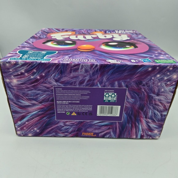 New Furby Purple Interactive Plush Toy Be My Best Friend Talking Moving Hasbro - Picture 6 of 9